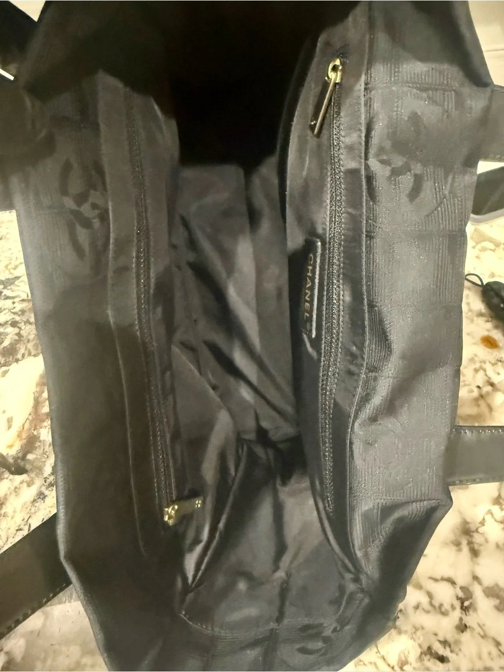 AUTHENTIC CHANEL NYLON TOTE